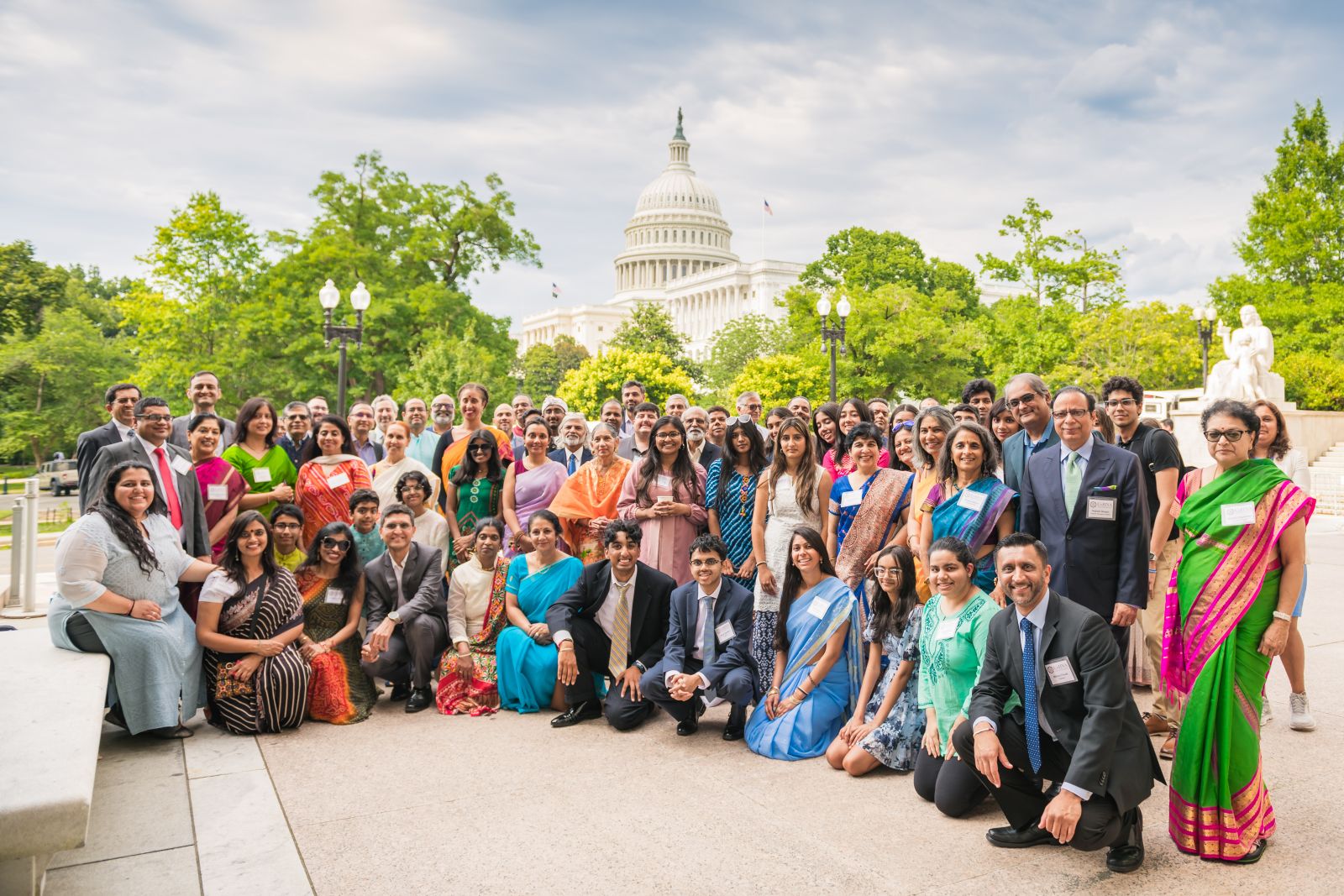 CoHNA Team on Capitol Hill - 3rd National Hindu Advocacy Day